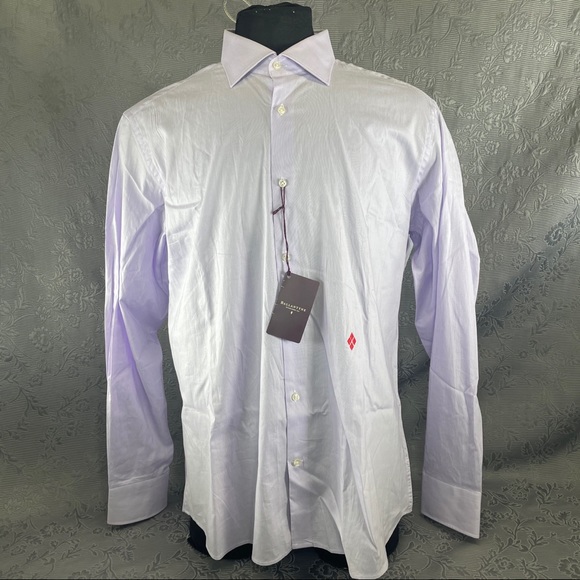 Ballantyne Lilac Button Down Dress Shirt - 53 in - Picture 1 of 13